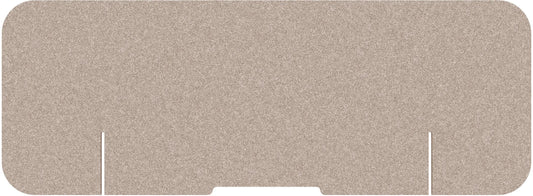SUONO Tischtrennwand M 160x59x2.4cm 1111.M24.4400 DESK PLAIN, braun Idealshop
