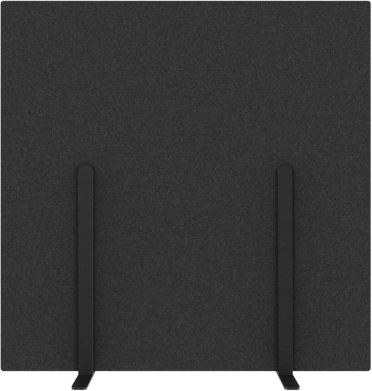 SUONO Trennwand L 180x180x2.4cm 1311.L24.2600 STAND, schwarz Idealshop