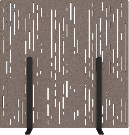 SUONO Trennwand L 180x180x2.4cm 1311.L24.3902 STAND, braun Idealshop