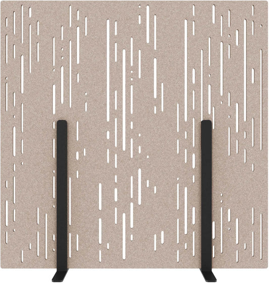 SUONO Trennwand L 180x180x2.4cm 1311.L24.4402 STAND, braun Idealshop