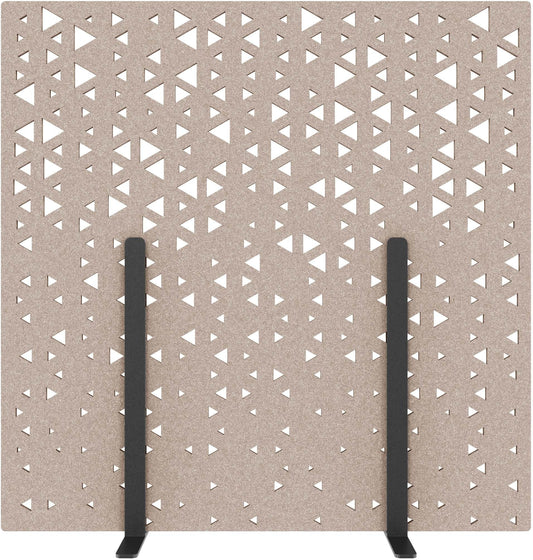 SUONO Trennwand L 180x180x2.4cm 1311.L24.4403 STAND, braun Idealshop