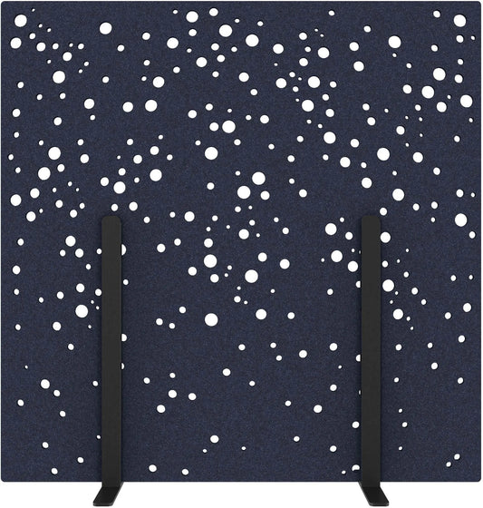 SUONO Trennwand L 180x180x2.4cm 1311.L24.4701 STAND, blau Idealshop