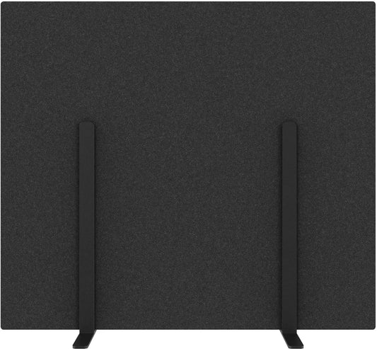 SUONO Trennwand M 160x140x2.4cm 1311.M24.2600 STAND, schwarz Idealshop