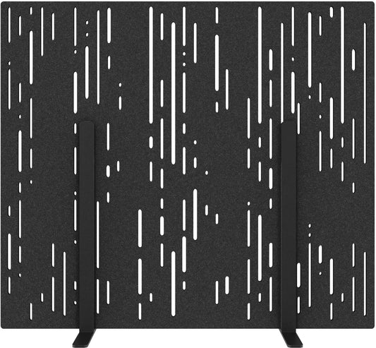 SUONO Trennwand M 160x140x2.4cm 1311.M24.2602 STAND, schwarz Idealshop