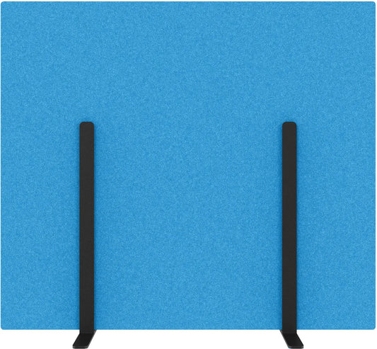 SUONO Trennwand M 160x140x2.4cm 1311.M24.3700 STAND, blau Idealshop