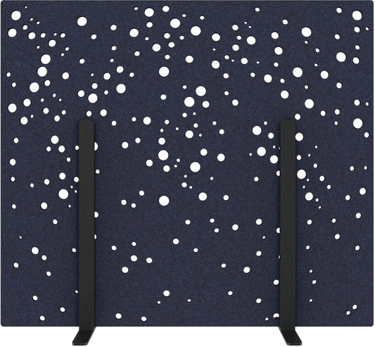 SUONO Trennwand M 160x140x2.4cm 1311.M24.4701 STAND, blau Idealshop
