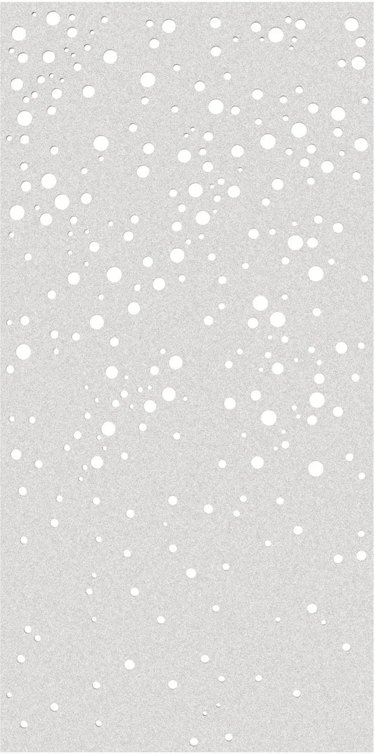 SUONO Trennwand XL 120x240x1.2cm 1211.X12.0401 CURTAIN, BUBBLES, weiss 2 Stk. Idealshop
