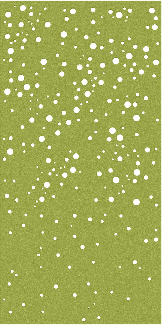 SUONO Trennwand XL 120x240x1.2cm 1211.X12.1301 CURTAIN, BUBBLES, grün 2 Stk. Idealshop