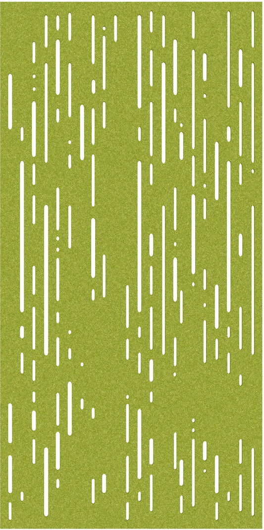 SUONO Trennwand XL 120x240x1.2cm 1211.X12.1302 CURTAIN, LINES, grün 2 Stk. Idealshop