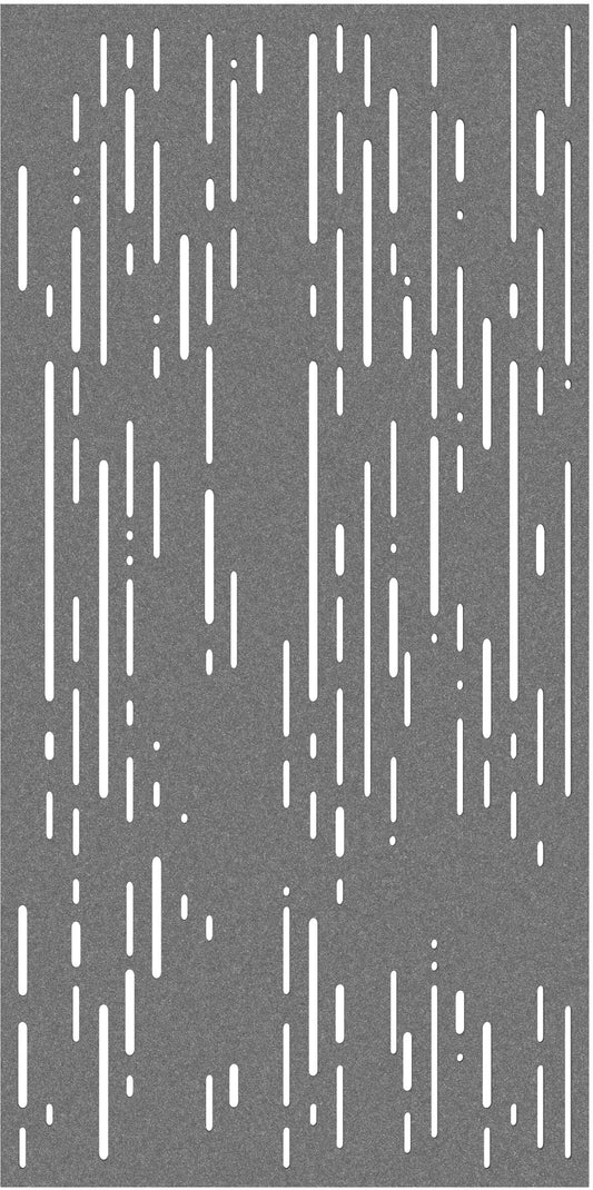 SUONO Trennwand XL 120x240x1.2cm 1211.X12.3802 CURTAIN, LINES, grau 2 Stk. Idealshop