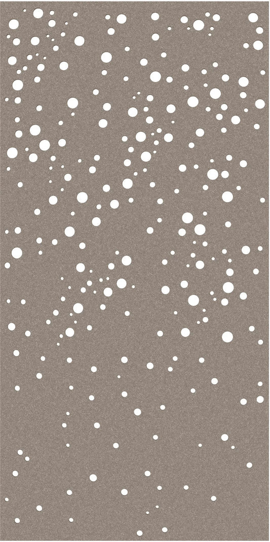 SUONO Trennwand XL 120x240x1.2cm 1211.X12.3901 CURTAIN, BUBBLES, braun 2 Stk. Idealshop