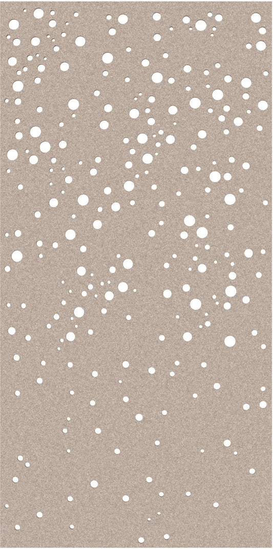 SUONO Trennwand XL 120x240x1.2cm 1211.X12.4401 CURTAIN, BUBBLES, braun 2 Stk. Idealshop