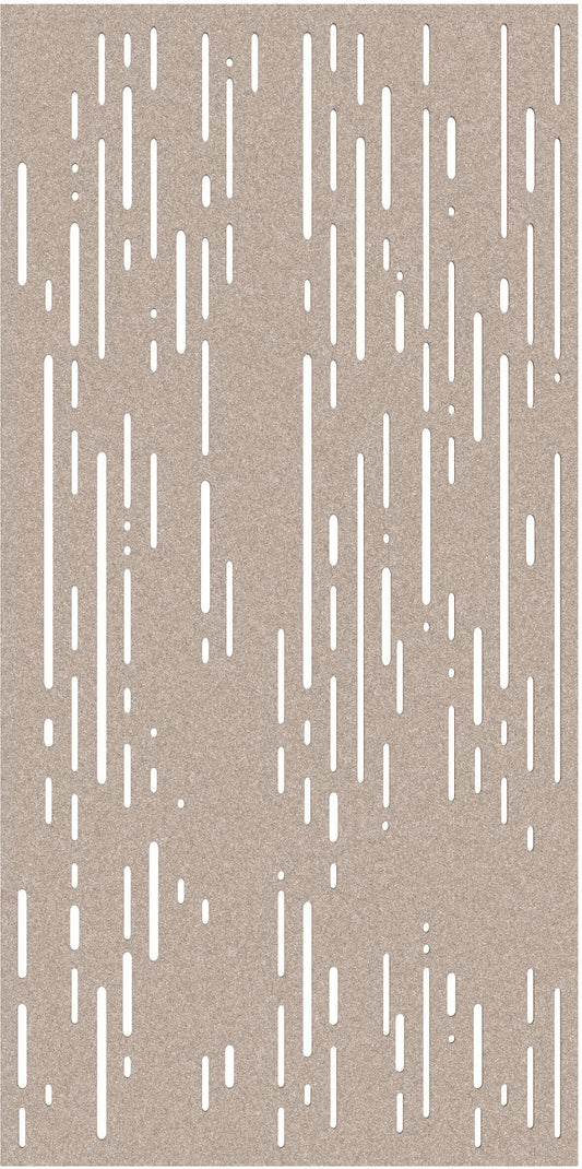 SUONO Trennwand XL 120x240x1.2cm 1211.X12.4402 CURTAIN, LINES, braun 2 Stk. Idealshop