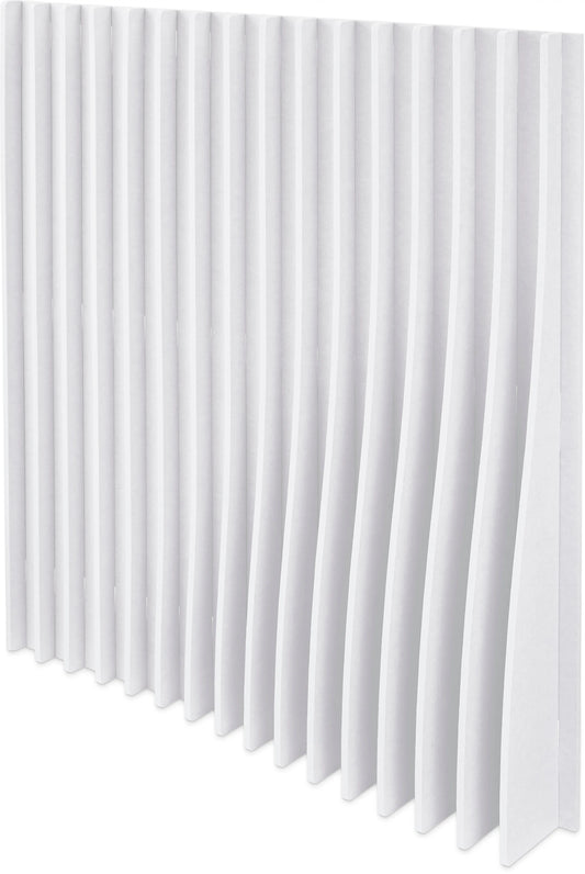 SUONO Wandelement 120x120x16cm 3332.U12.0400 BLADES, weiss Idealshop