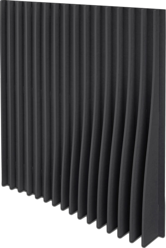 SUONO Wandelement 120x120x16cm 3332.U12.2600 BLADES, schwarz Idealshop
