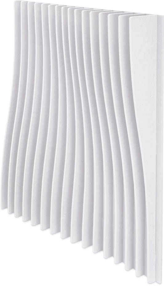 SUONO Wandelement 120x120x16cm 3333.U12.0400 BLADES, weiss Idealshop