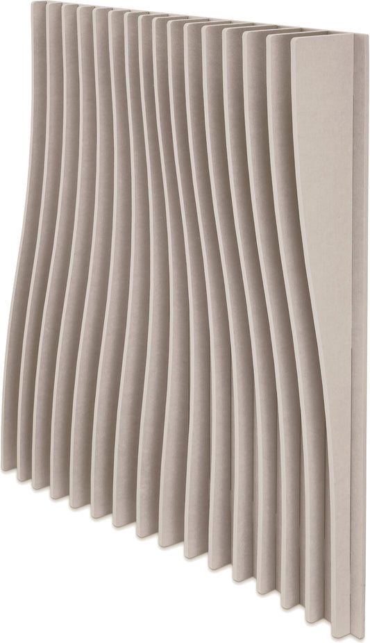 SUONO Wandelement 120x120x16cm 3333.U12.4400 BLADES, braun Idealshop