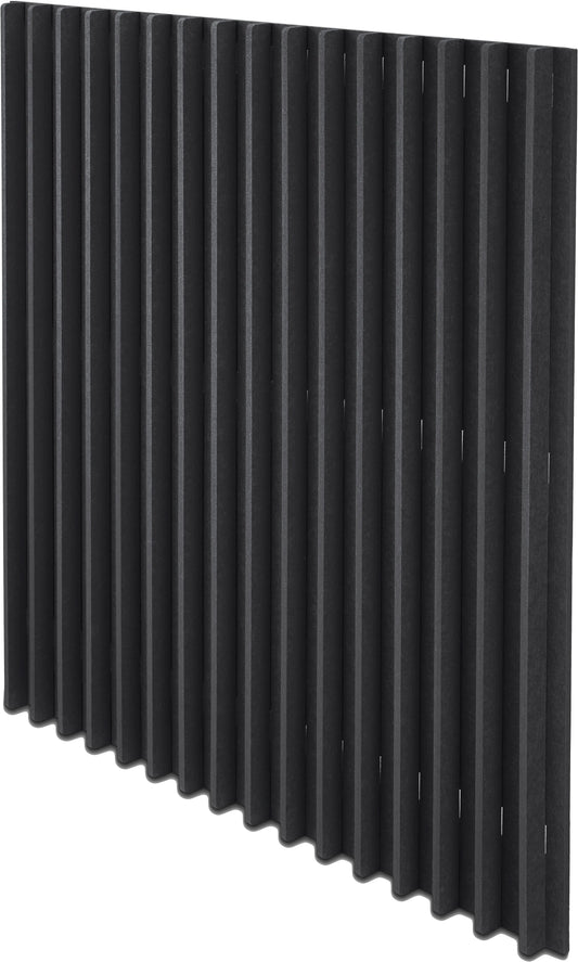 SUONO Wandelement 120x120x5cm 3331.U12.2600 BLADES, schwarz Idealshop