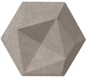SUONO Wandelement 16x14x2cm 3116.S09.3900 TILES 3D, HEXA, braun 10 Stk. Idealshop