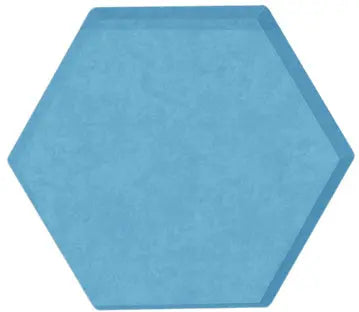 SUONO Wandelement 16x14x5cm 3116.M09.3700 TILES 3D, HEXA, blau 10 Stk. Idealshop