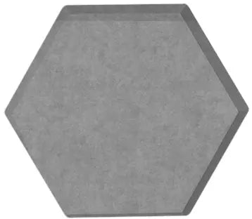 SUONO Wandelement 16x14x5cm 3116.M09.3800 TILES 3D, HEXA, grau 10 Stk. Idealshop