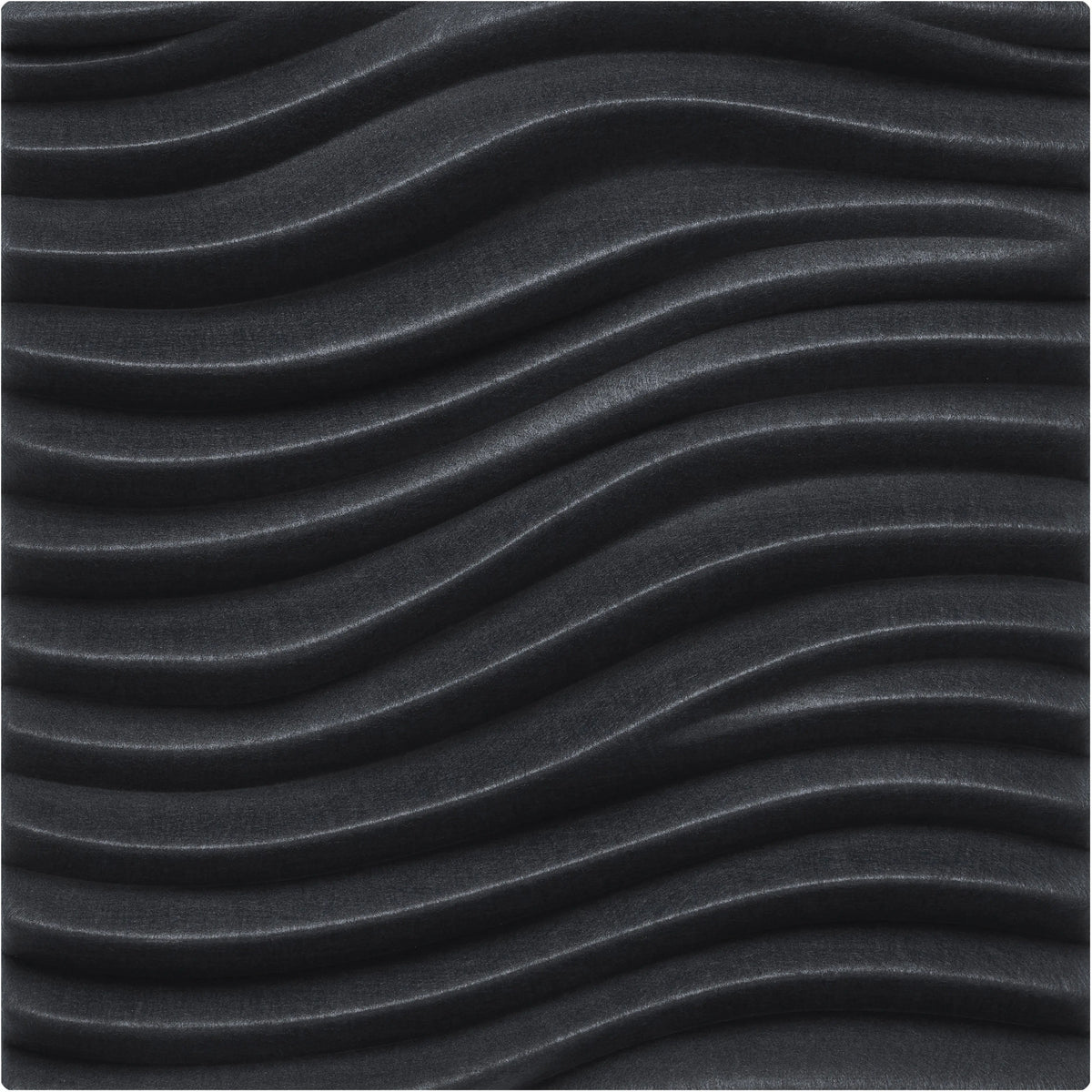 SUONO Wandelement 60x60x7.4cm 3511.U09.2681 SCULPTURE, schwarz 4 Stk. Idealshop