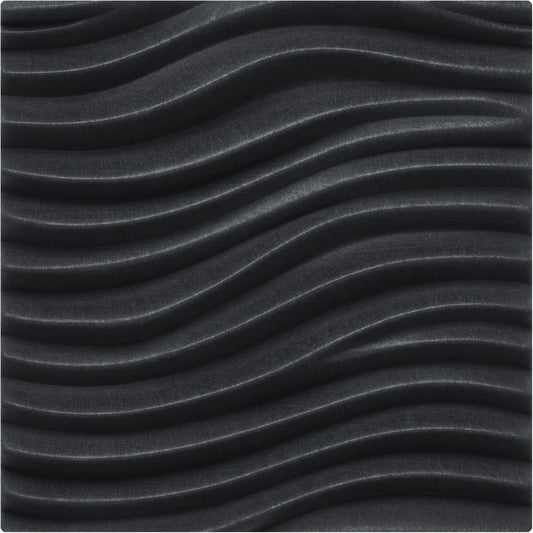 SUONO Wandelement 60x60x7.4cm 3511.U09.2681 SCULPTURE, schwarz 4 Stk. Idealshop