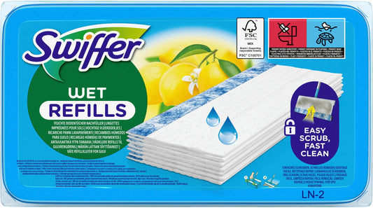 SWIFFER Wet Wischtücher 972095 Nachfüllpack 12 Tücher Idealshop
