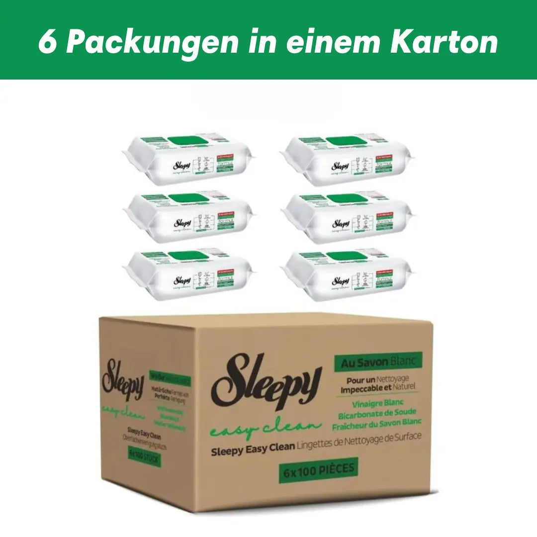 sleepy easy clean Reinigungstücher - Idealshop