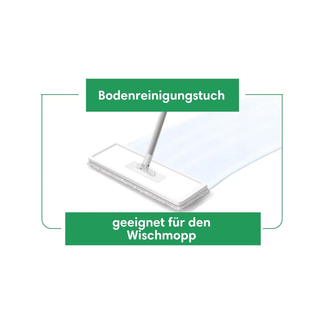 Sleepy Easy Clean Weißes Bodenreinigungstuch mit Seifenzusatz, Mopa-kompatibel, 4 x 50 (300 Blatt) - Idealshop