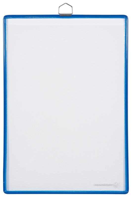 TARIFOLD Hänge-Sichttaschen A4 154501 blau 5 Stück Idealshop
