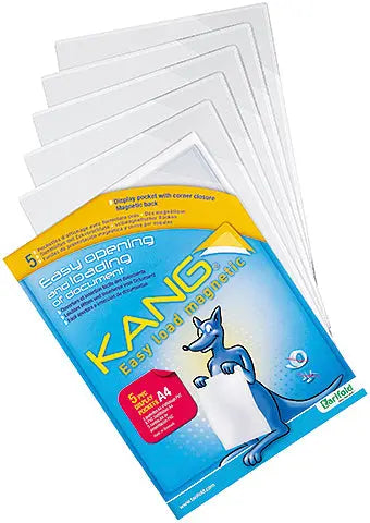 TARIFOLD Sichttasche Easy Click A4 194690 magnetisch weiss 5 Stück Idealshop