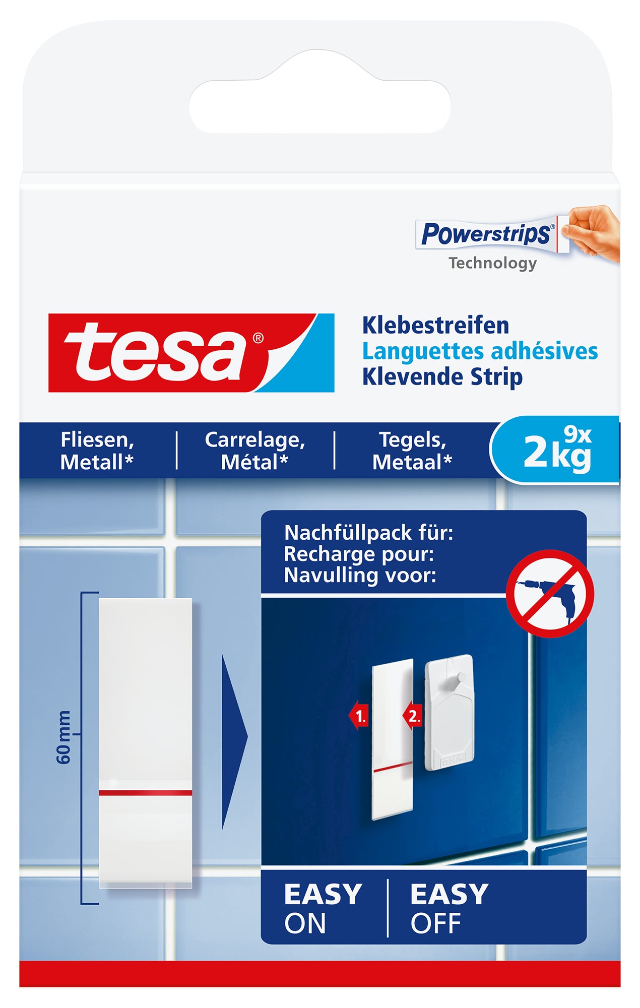 TESA      Klebestreifen 2 kg