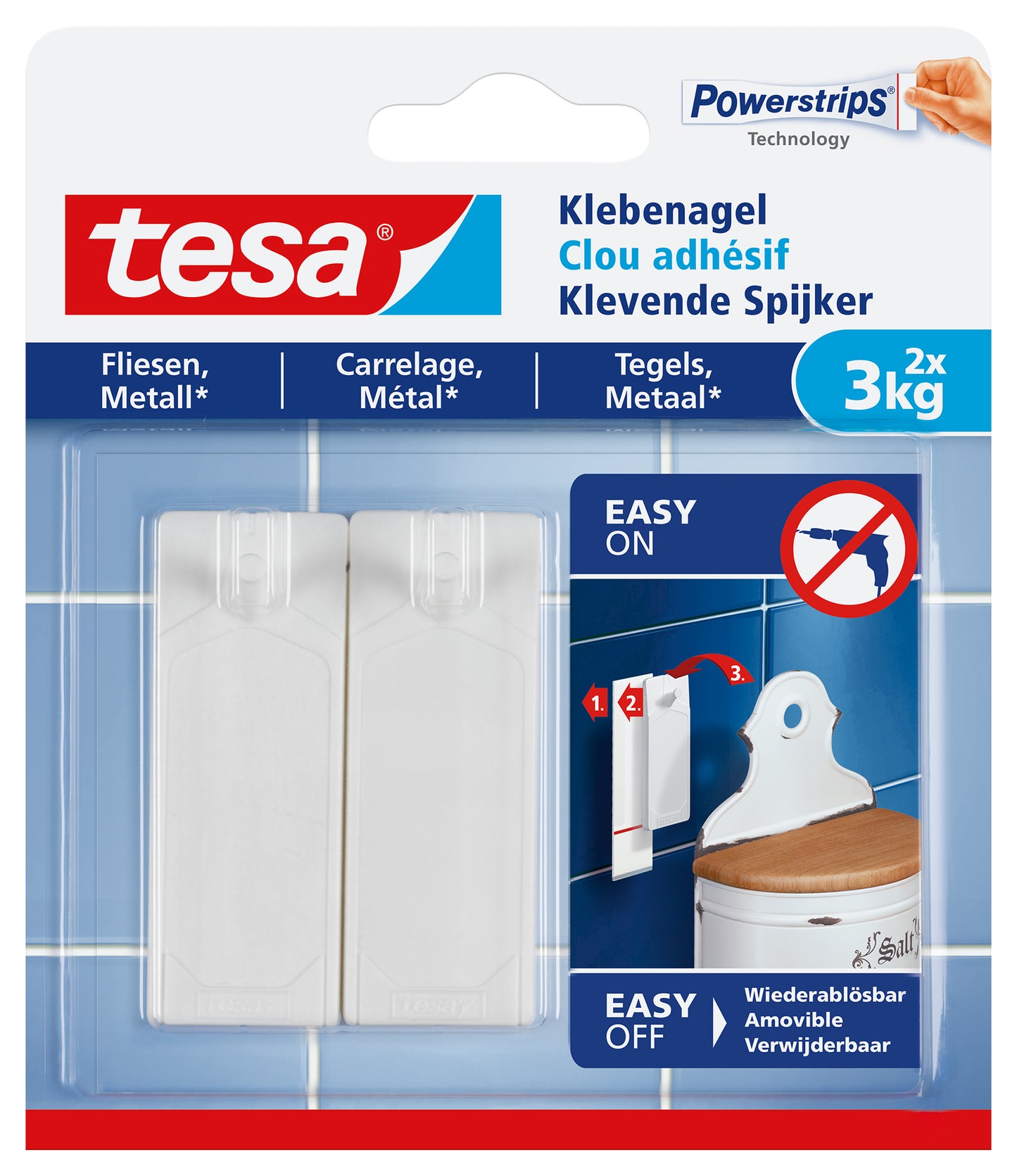 TESA      Klebenagel 2x3 kg