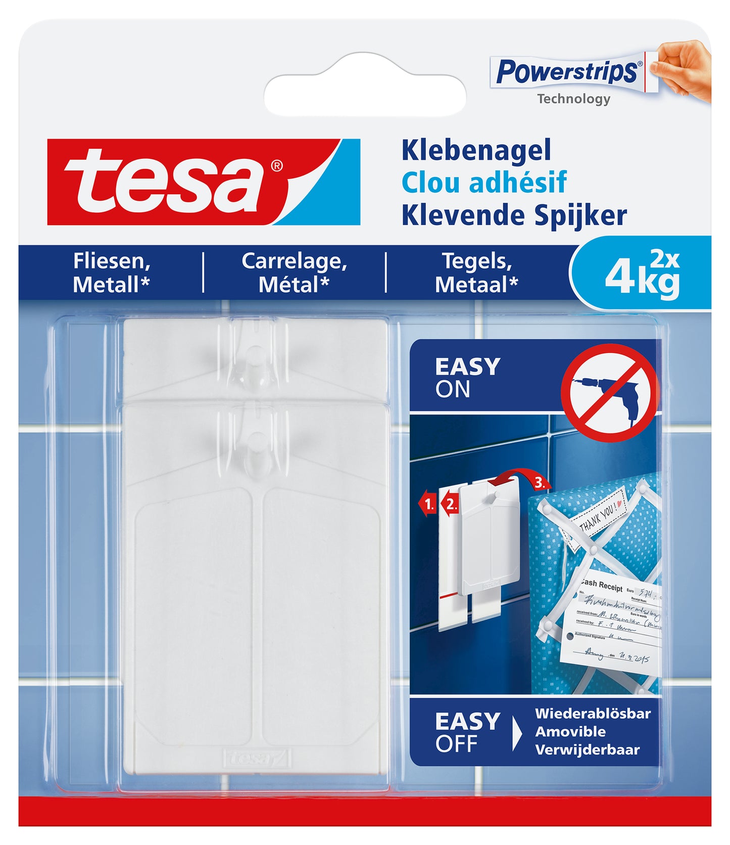 TESA      Klebenagel 2x4 kg