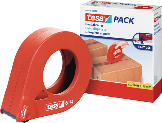 TESA Abroller 38mm×66m 607400001 orange Idealshop