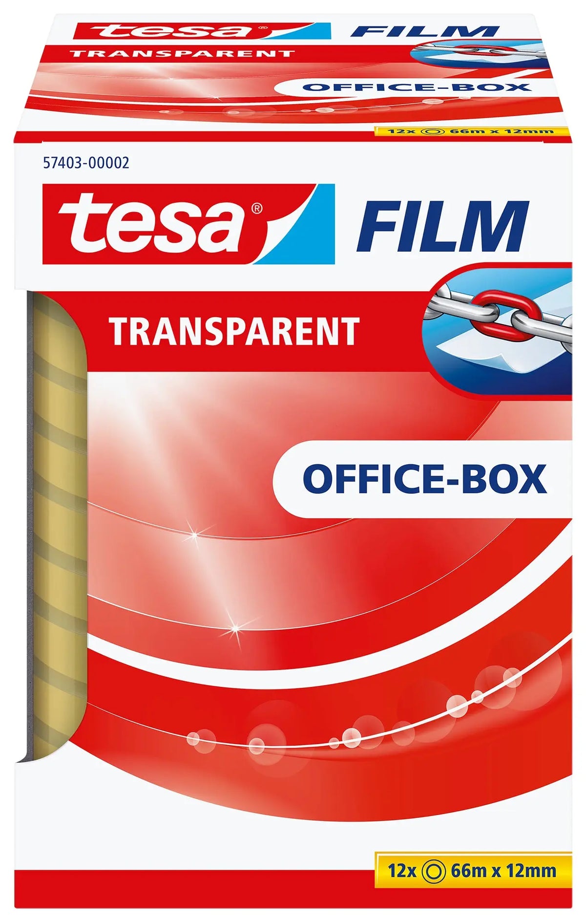 TESA Film Officebox 12mmx66m 574030000 Transparent 12 Stück Idealshop