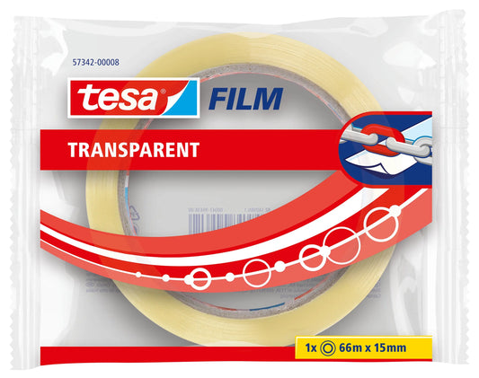 TESA Klebeband 15mmx66m 573420000 transparent Idealshop