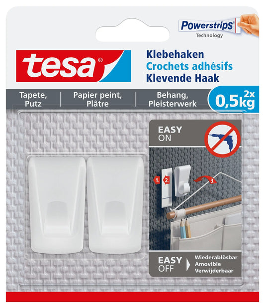 TESA      Klebehaken 2x0,5kg Idealshop