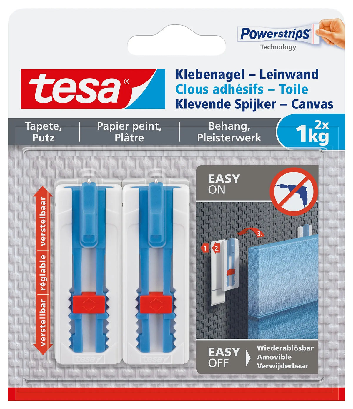 TESA Klebenagel 2x1kg 77778-00000 Tapete & Putz Idealshop