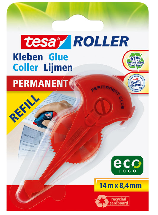 TESA Kleberoller Eco Logo 591560000 8,4mmx14m permanent Idealshop