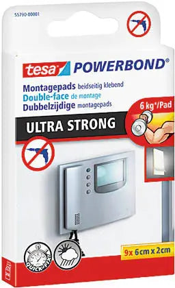 TESA Montagepad Ultra 60x20mm 557900000 Idealshop