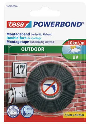 TESA      Powerbond Outdoor    19mmx1.5m Idealshop