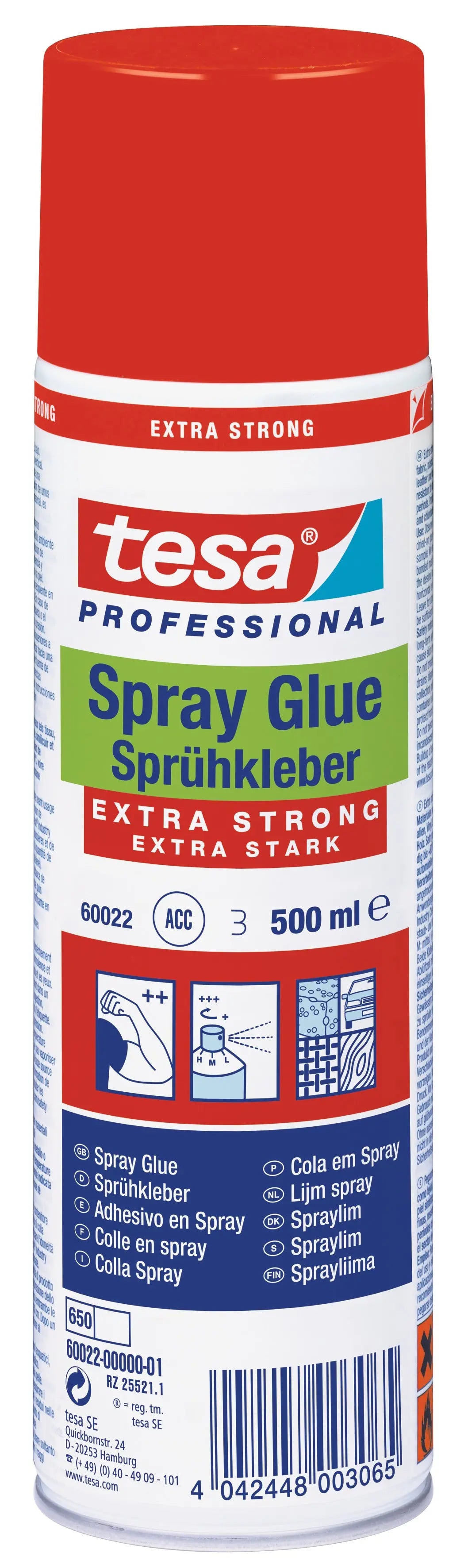 TESA Sprühkleber 500 ml 600220000 extra strong Idealshop