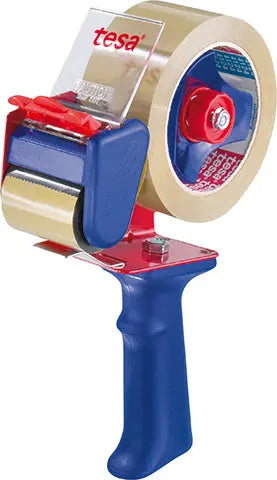 TESA Tesapack Handabroller Economy 630000001 blau, bis 50mm Rollenbreite Idealshop