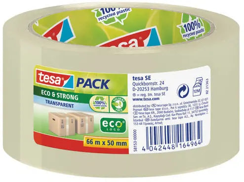 TESA Tesapack eco&strong 50mmx66m 581530000 transparent Idealshop