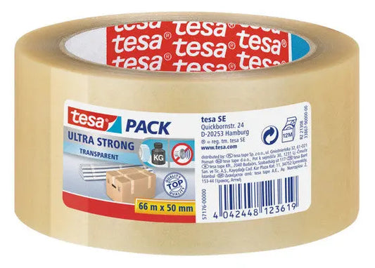 TESA Tesapack ultra strong 50mmx66m 571760000 transp., reissfest Idealshop