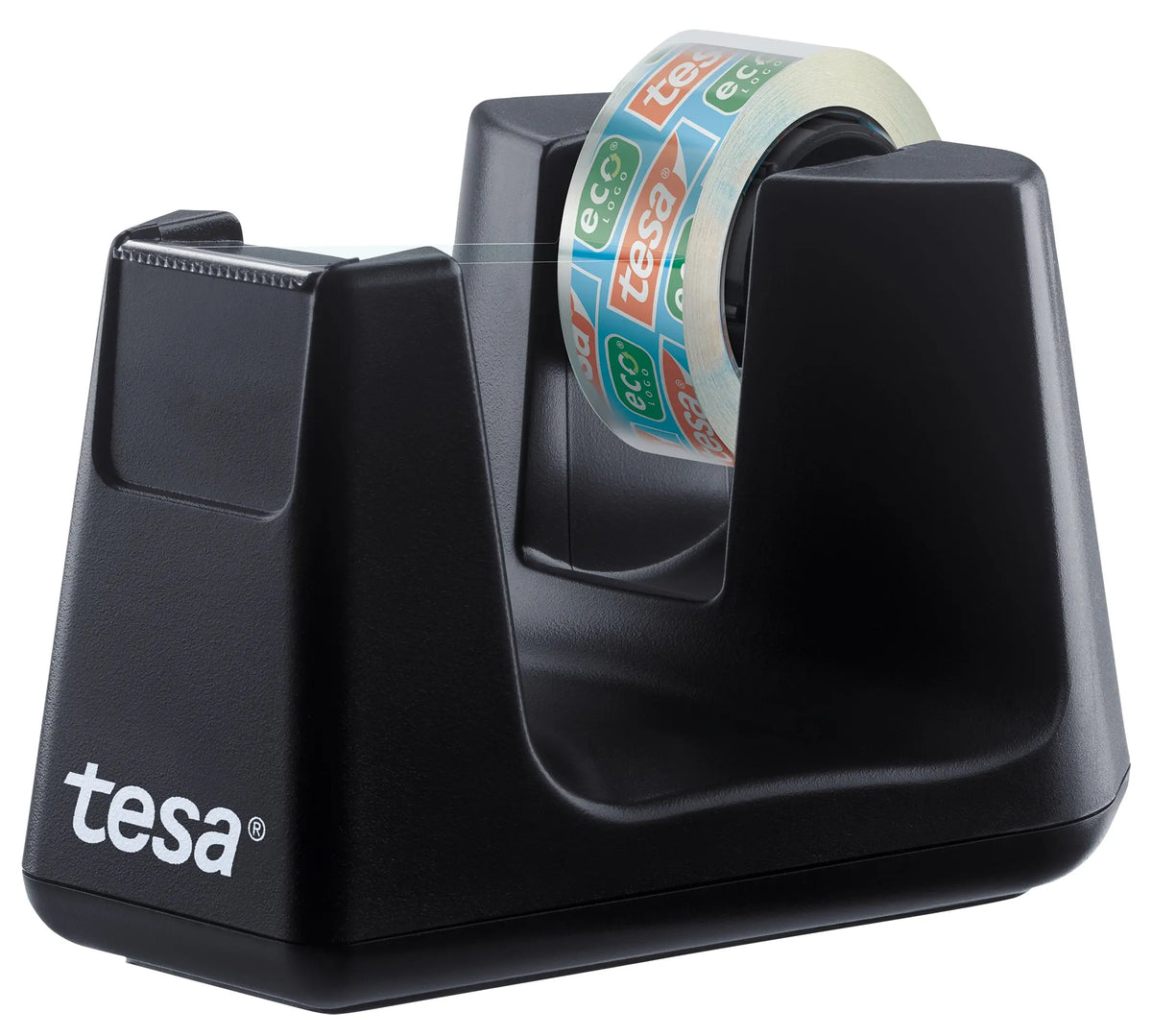 TESA Tischabroller EasyCut ecoLogo 539040000 Smart, schwarz,1 Rl.eco&clear Idealshop
