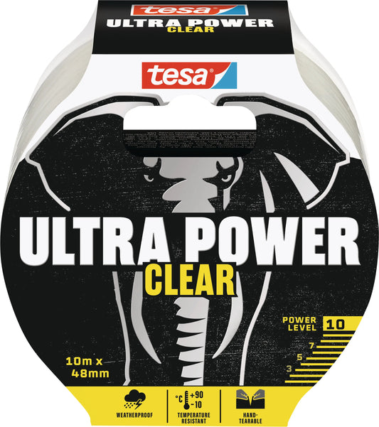TESA Ultra Power Clear 10mx48mm 56496-00000 Reparaturband, transparent Idealshop