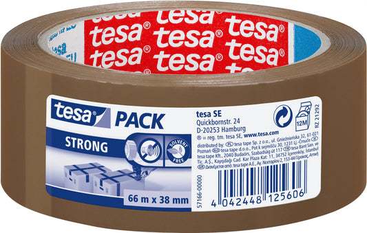 TESA Verpackungsband 38mmx66m 571660000 braun Idealshop